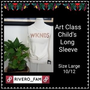NWT | ART CLASS | GRAPHIC LONG SLEEVE
